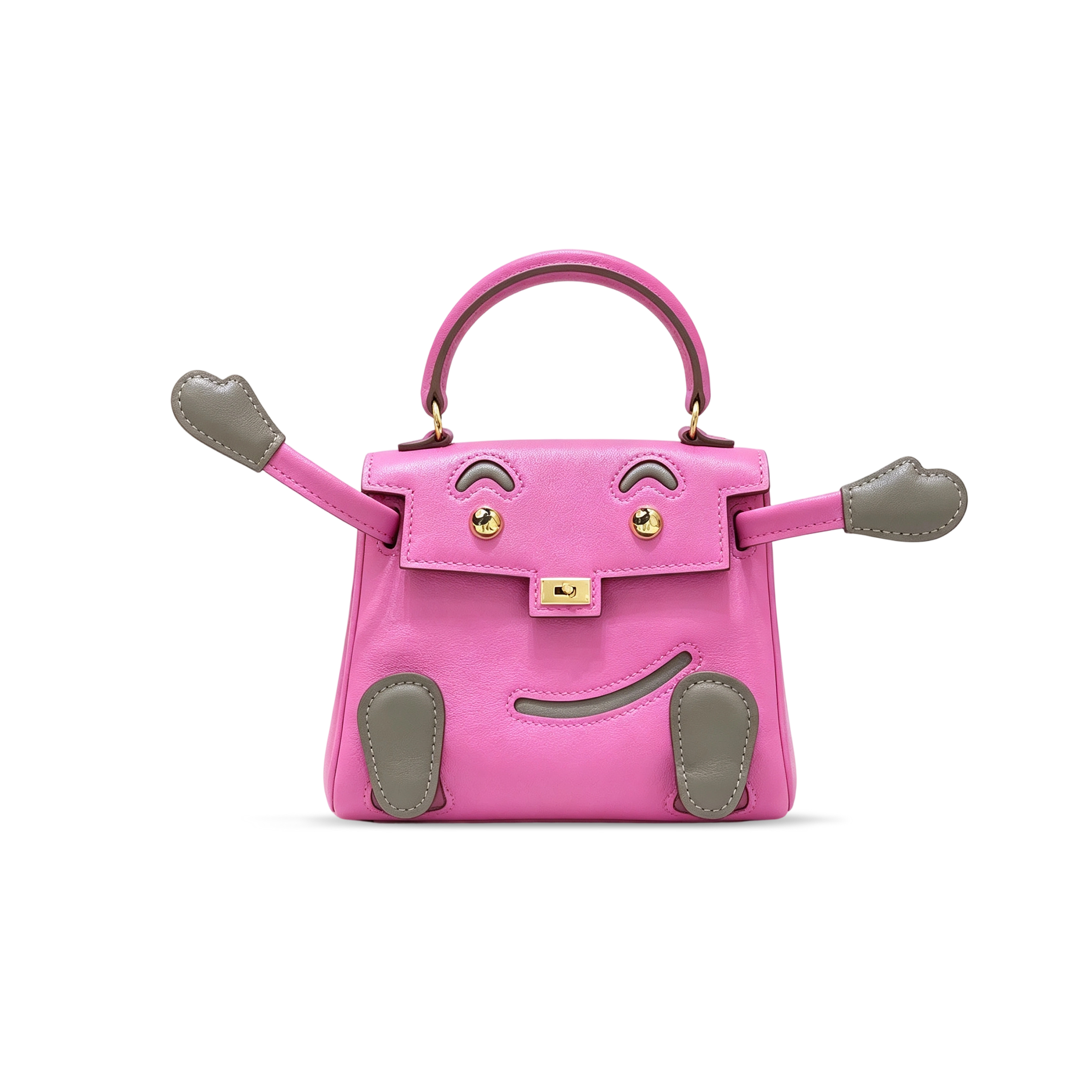 HERMÈS MASTER KELLY DOLL SWIFT GOLD HARDWARE (16*12*7cm)
